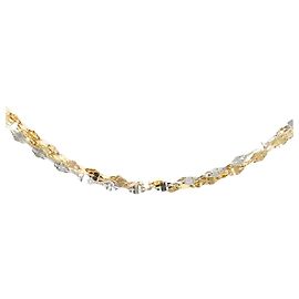 Autre Marque Collana in oro 10K oro rosa bianco e giallo D'oro