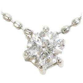 Autre Marque PT900 Platin-Halskette mit Diamant Andere