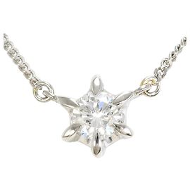 Autre Marque Colar de platina PT900 com diamante Outro