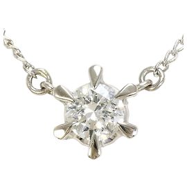 Autre Marque PT850 Platin-Halskette mit Diamant Andere