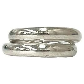 Hermès Hermes Vertige Band Ring in Silver 925 Silvery