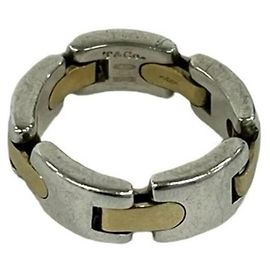 Tiffany & Co Anello combinato Tiffany H-Link Argento D'oro