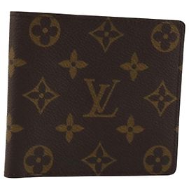 LOUIS VUITTON Monogram Porte Monnaie Bier Cartes Crdit M61652 LV Auth BA13245 Monogramme