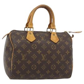 LOUIS VUITTON Bolso Monogram Speedy 25 M41528 LV Auth 182161A Monograma