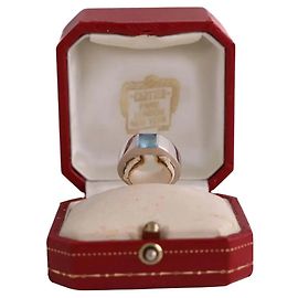 Cartier Anillo Tank plateado Plata