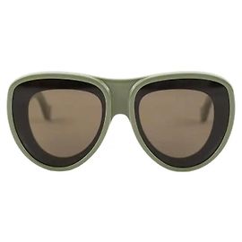 Loewe Occhiali da sole kaki Cachi