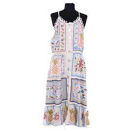 Farm Rio Vestido branco Branco