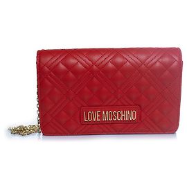 Love Moschino, bolsa de ombro acolchoada vermelha Vermelho