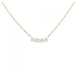 Autre Marque Collier en diamant Au750 Doré
