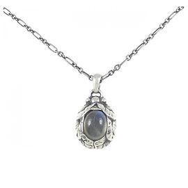 Autre Marque Collana Georg Jensen 925 Argento e Labradorite Argento