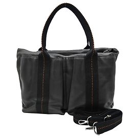 Hermès Hermes Caravan Horizontal Women's Handbag Black