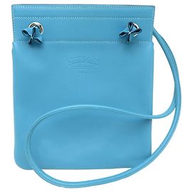 Hermès Borsa a tracolla mini Aline Hermes Blu