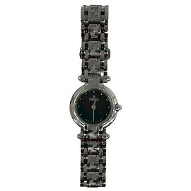 Fendi Orologi 750L FF Logo Aço Inoxidável Relógio de Quartzo Outro