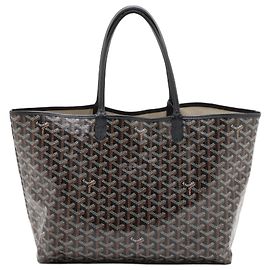 Goyard Black Goyardine Saint Louis PM Black