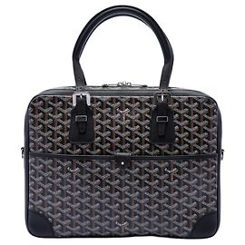 Goyard Black Goyardine Ambassade PM Black