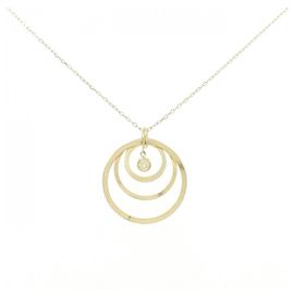Autre Marque Collier en diamant Au750 Doré