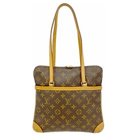 Bolsa de Ombro Louis Vuitton Monogram Coussin GM Marrom