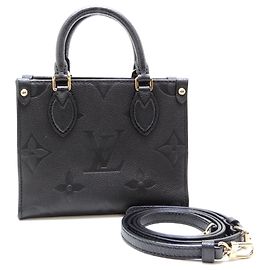 Sac à main Louis Vuitton OnTheGo BB Noir