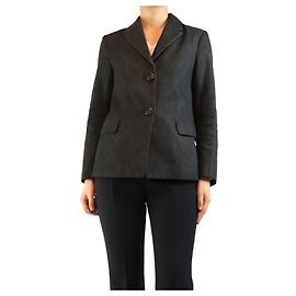 Autre Marque Black denim jacket - size UK 8 Black