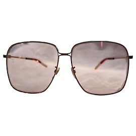 Gucci GG0394S Occhiali da sole Oversize D'oro