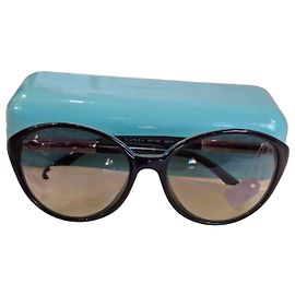 Tiffany & Co. Occhiali da sole Farfalla Cristalli - Nero Nero