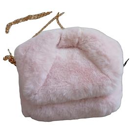 Bolsa JW Anderson Twist Nano em eco-pele rosa Rosa