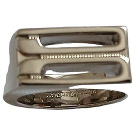 Victoria Beckham Dorian Silberfarbener Ring Silber