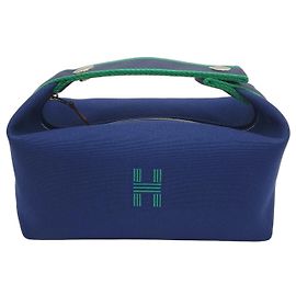 Hermès Pochette Bride-a-Brac PM Marine Azul Verde