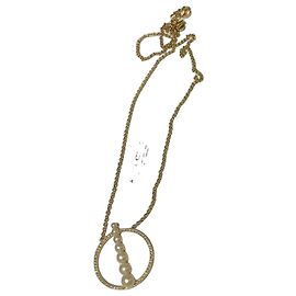 Autre Marque Colar Anissa Kermiche Pérolas e Diamantes Dourado