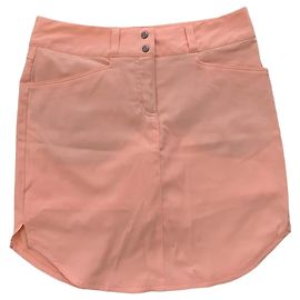 Adidas Golfrock rosa für Damen Koralle