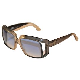 Gianni Versace Medusa Sunglasses Model 384 White Grey