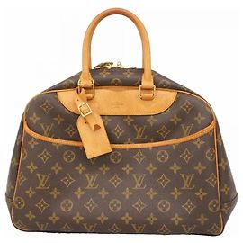 Bolsa Louis Vuitton Monogram Deauville Marrom