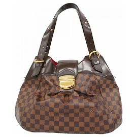 Borsa a Spalla Louis Vuitton Damier Sistina GM Damier ebene