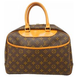 Borsa Louis Vuitton Monogram Deauville Marrone