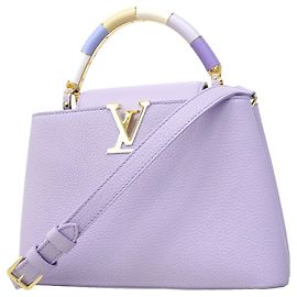 Borsa Louis Vuitton Capucines BB Porpora