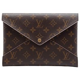 Louis Vuitton Pochette Kirigami GM Marrone Monogram Marrone