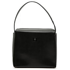 Sac à main Anastasia en cuir noir avec logo 4G Givenchy Noir