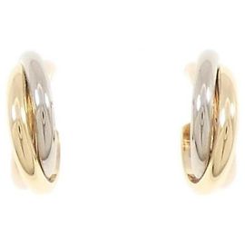 Orecchini a mezza cerchio Trinity Cartier D'oro