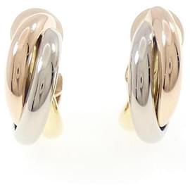 Orecchini Trinity Cartier D'oro