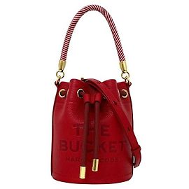 Bolsa de couro vermelha Marc Jacobs Vermelho