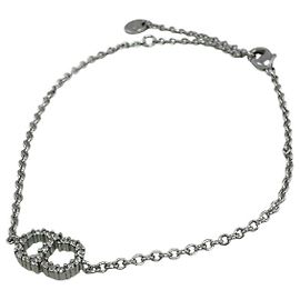 Bracciale charm Christian Dior Claire D Lune CD Signature Argento