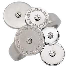 Bulgari Bvlgari Cycladi Ring in White Gold Golden