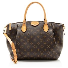 Bolsa Turenne MM em canvas Monogram Louis Vuitton Marrom