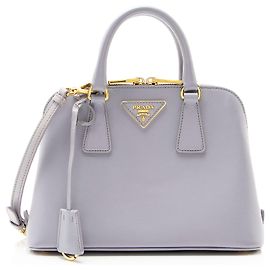 Petit sac à main Prada Saffiano Promenade Violet