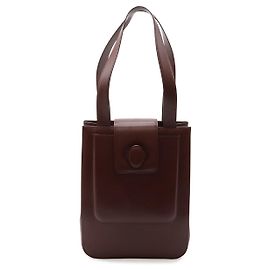 Sac cabas en cuir Must de Cartier Marron