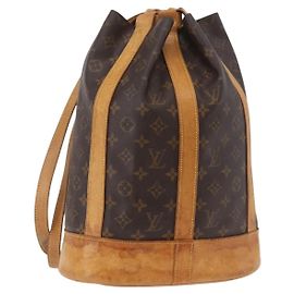 Louis Vuitton Randonnee Backpack Monogram Canvas PM Brown