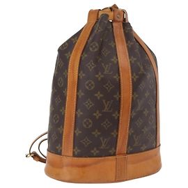 Louis Vuitton Randonnee Backpack Monogram Canvas PM Brown
