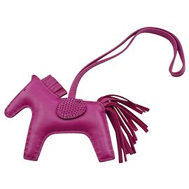 Hermès Charm Rodeo Hermes PM Viola Porpora