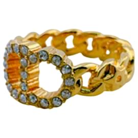 Christian Dior Dior Clair D Lune Ring Golden
