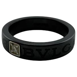 Bulgari Anello Bvlgari B.zero1 Essential in oro 18K Nero